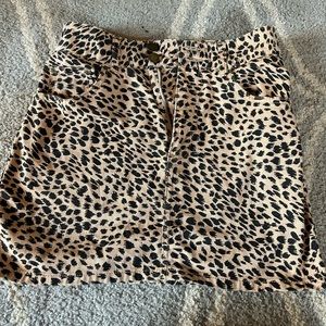printed billa bong jean skirt size 27